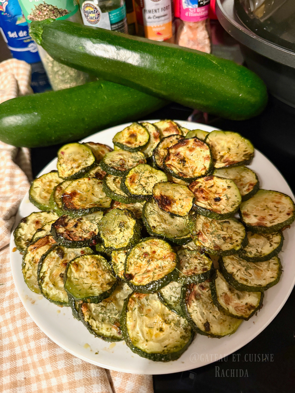 courgettes rôties au four fondantes