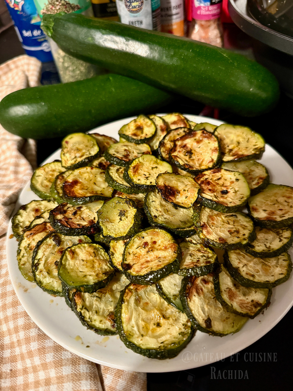 courgettes rôties au four