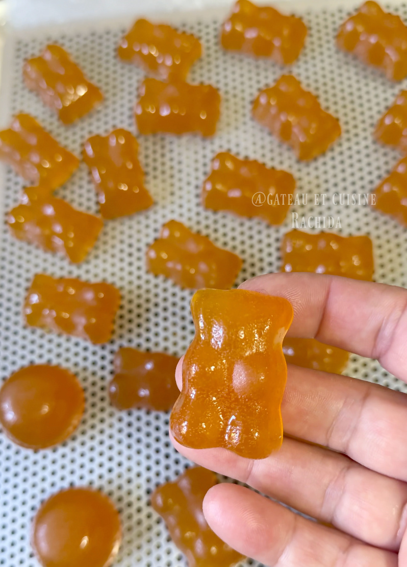 recette pâte de fruits passion et mangue facile et sans glucose