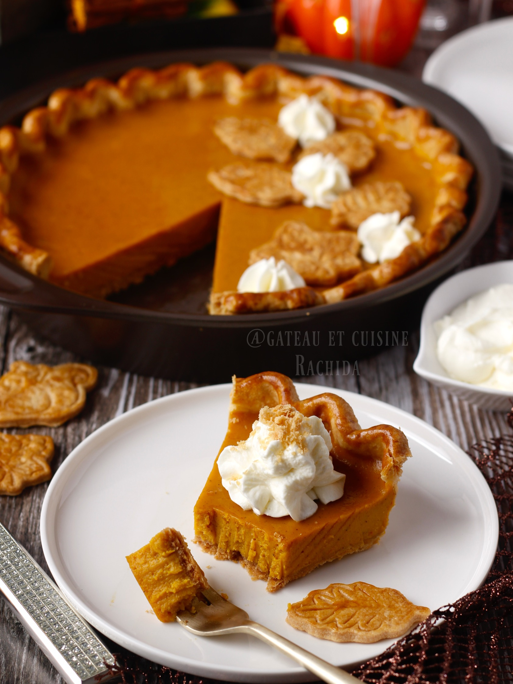 recette pumpkin pie facile au lait concentré