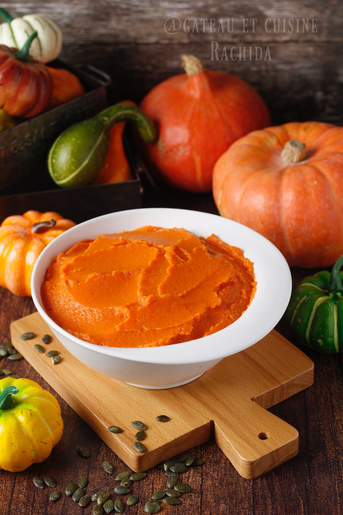 purée de citrouille pour pumpkin pie