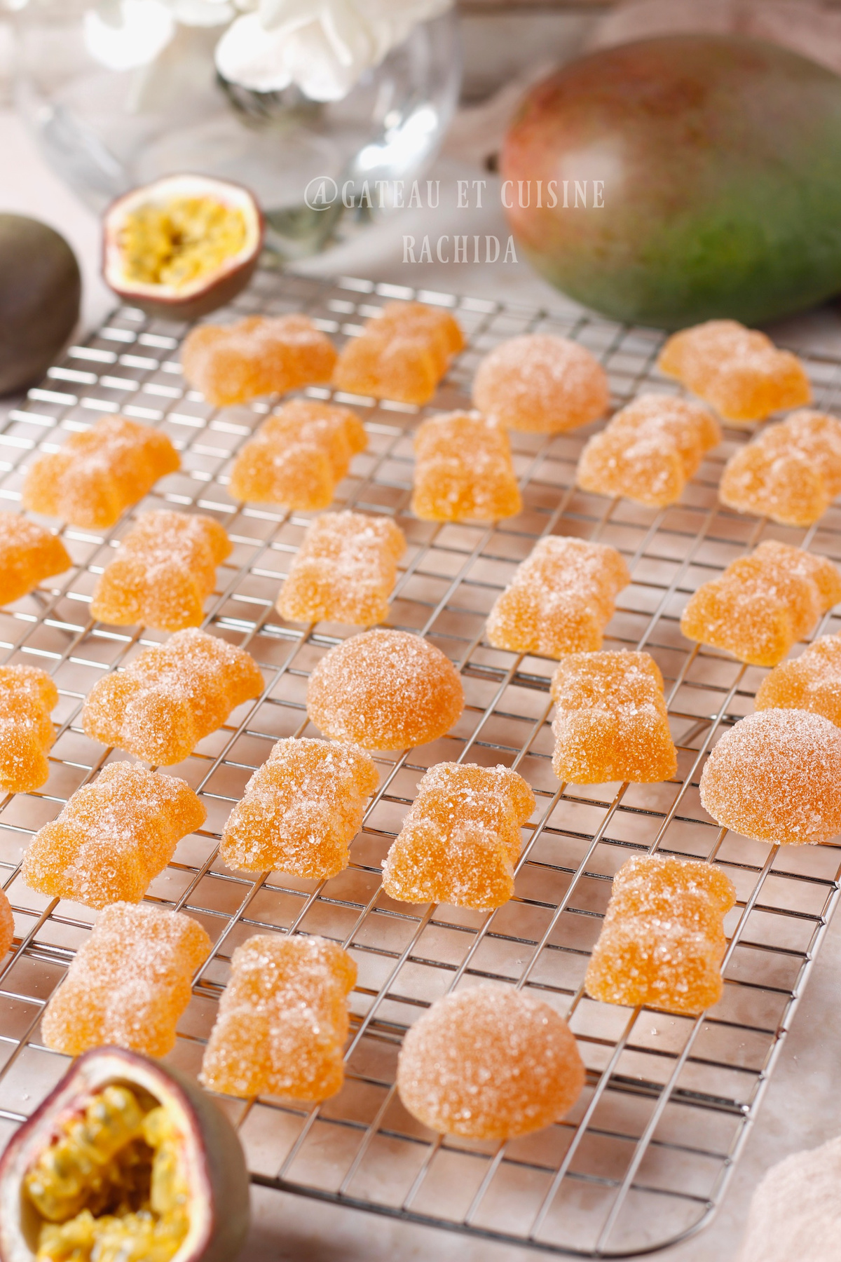 Pate de fruits passion ourson