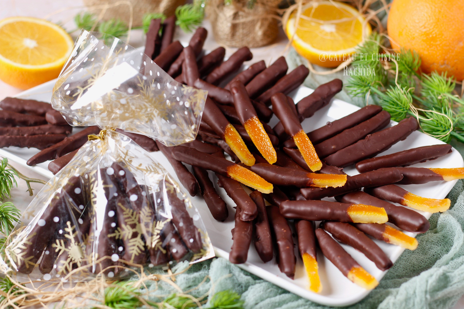 Orangettes au chocolat facile