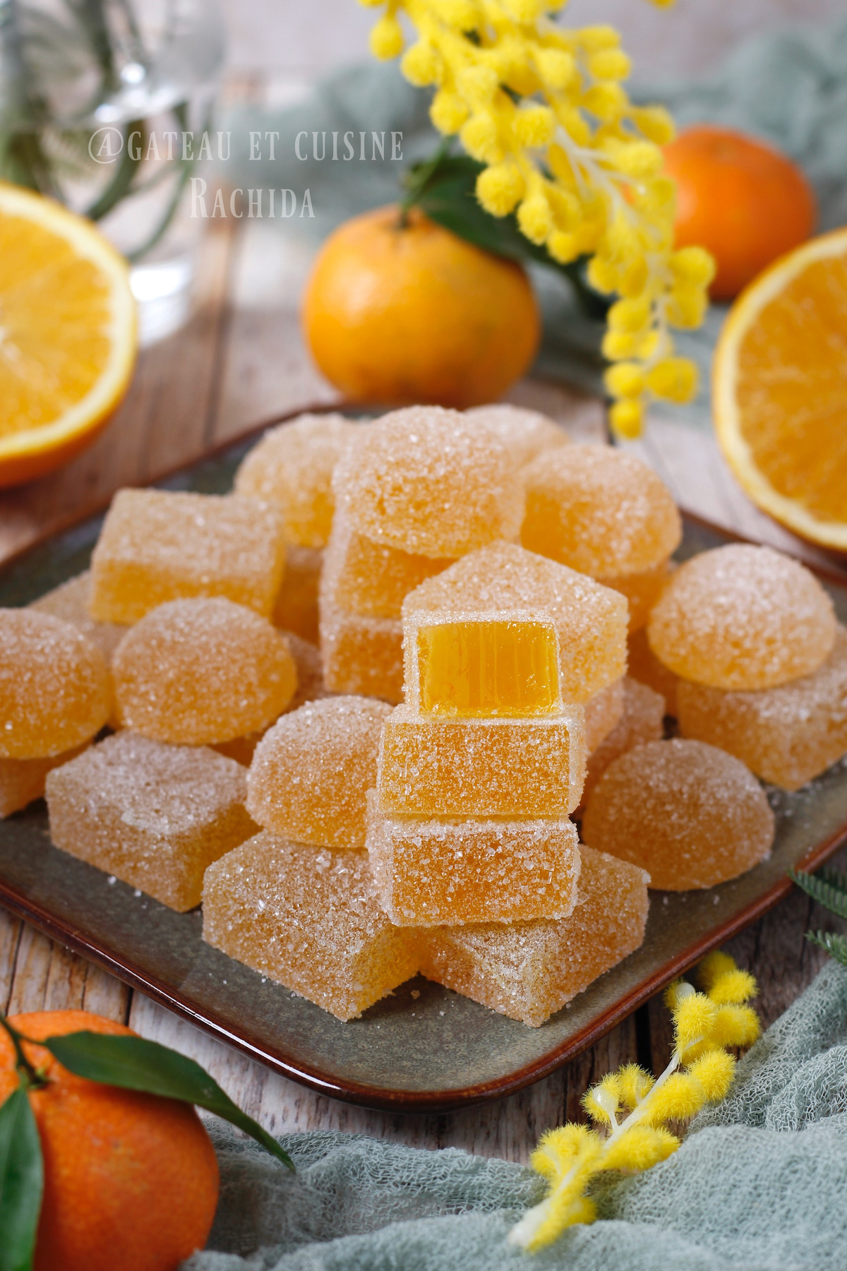 orange pâte de fruits recipe