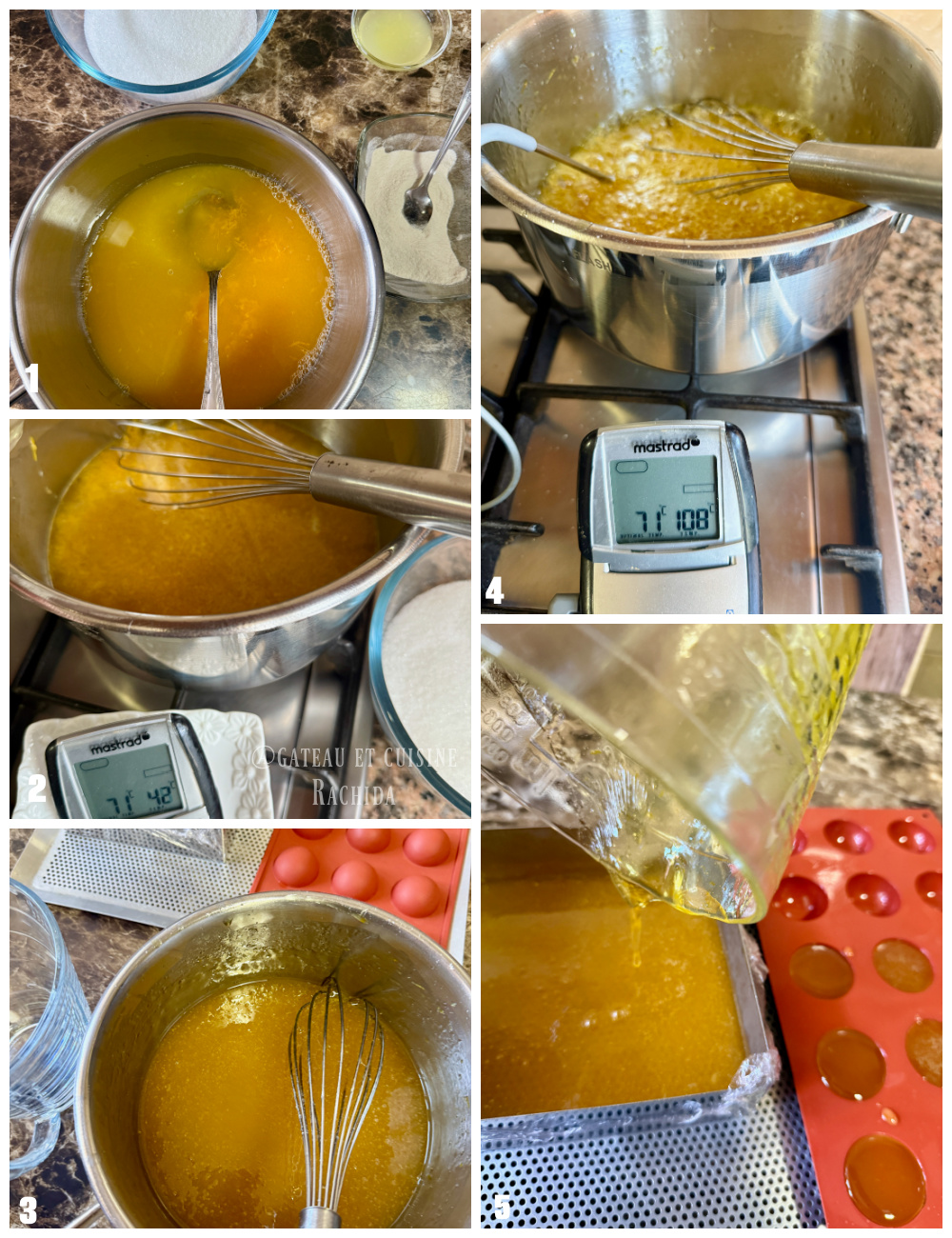 cooking pâte de fruits