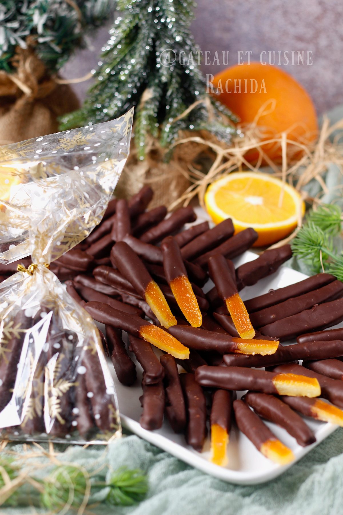 orangettes chocolat maison