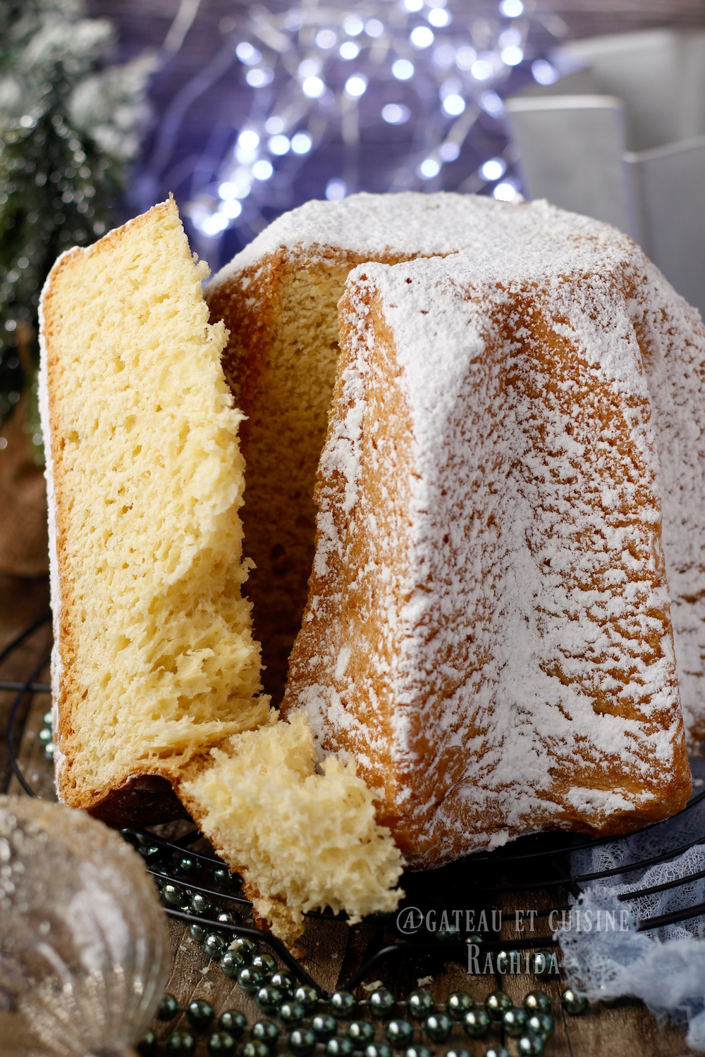Pandoro gâteau de noel italien