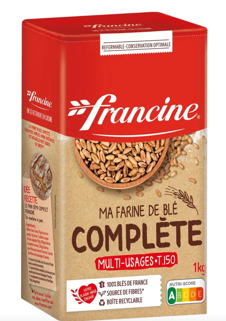 Farine complète T150