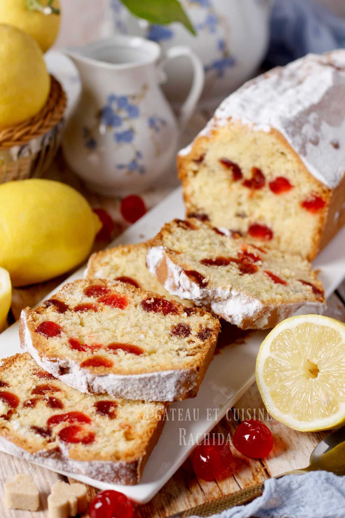 Recette cake anglais aux fruits confit- cherry cake