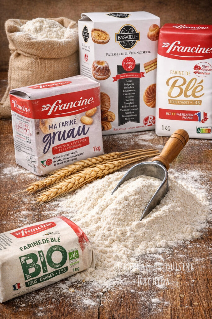 quelle farine utiliser dans une recette-guide complet