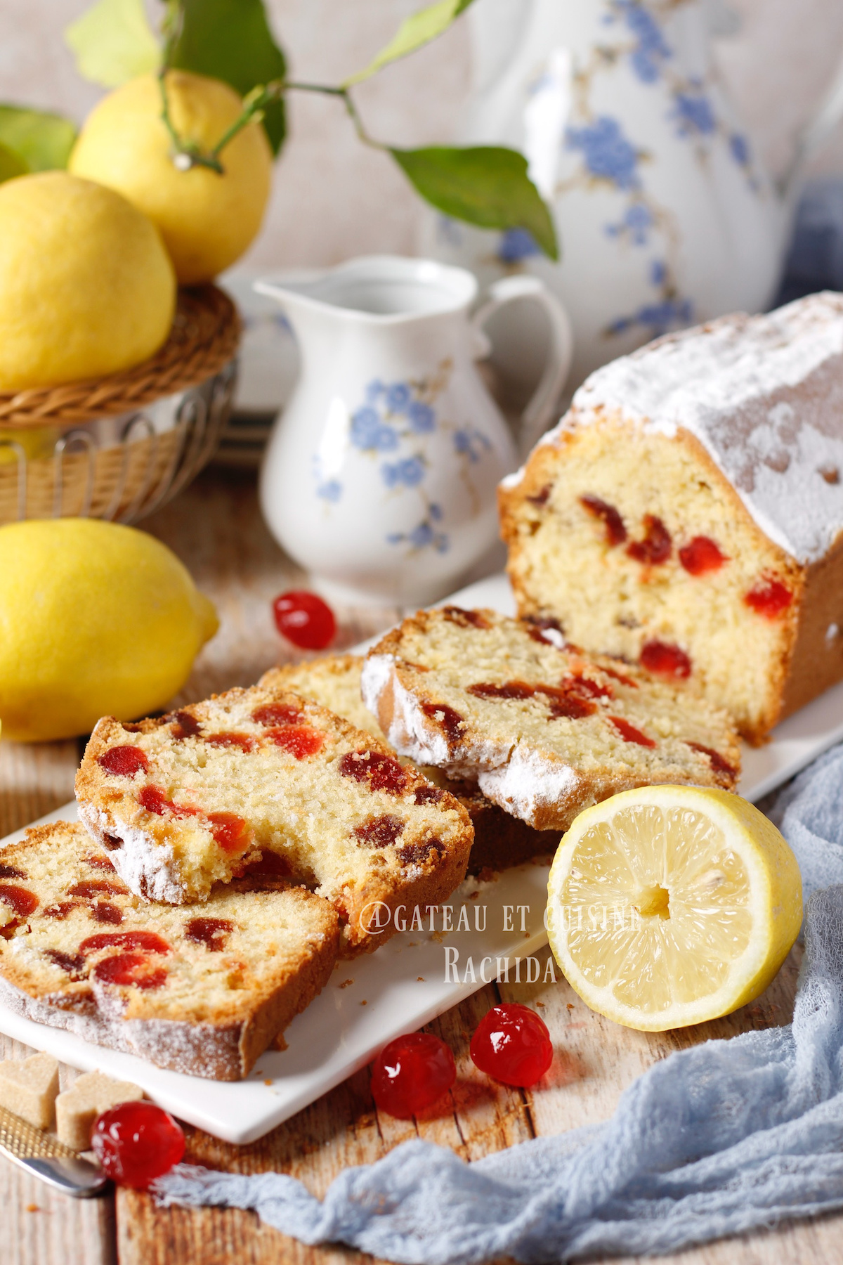 cake anglais aux fruits confits -cherry cake parfait et ultra moelleux